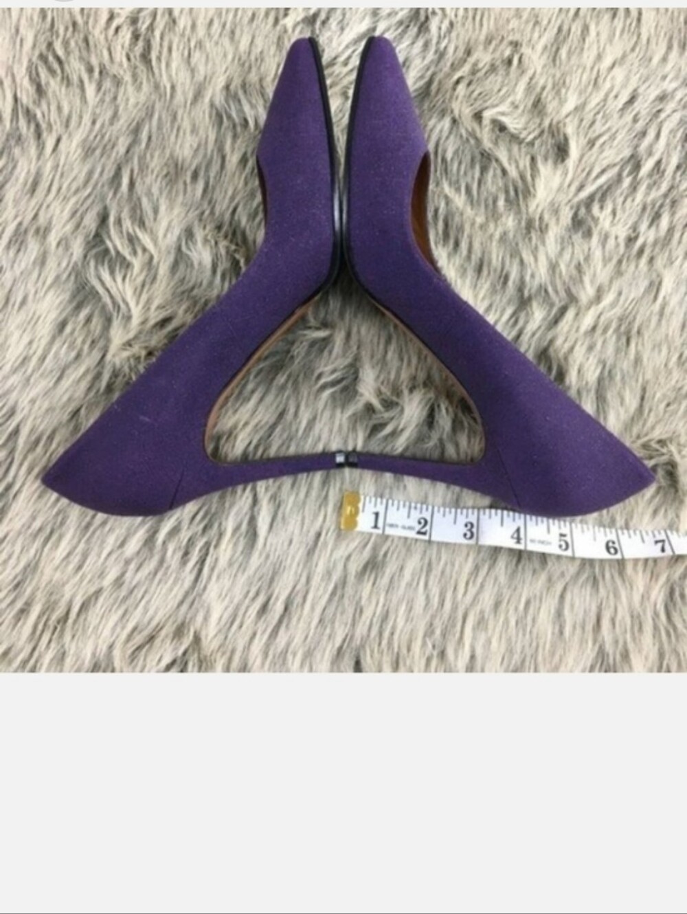 Aquatalia Purple Pointed-Toe High Heel Pumps - Picture 14 of 14
